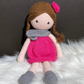 May's Hand Pink Dress Girl Crochet - Kids Haven